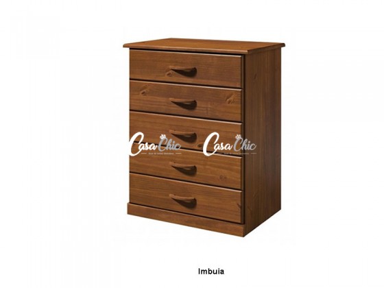 Comoda Cedro 1025 05 Gavetas 0.76 m